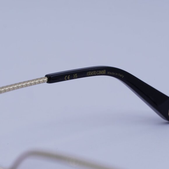 Roberto Cavalli VRC048 0300 Eyeglasses Shiny Rose Gold 56mm Cat Eye Frame - Picture 8 of 11